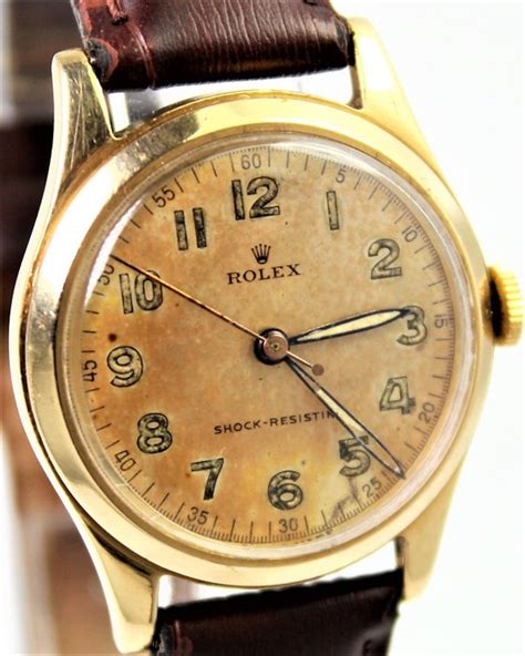 rolex shock resisting anni 50|rolex watches 1950s prices.